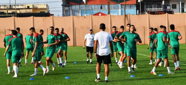 تدريبات منتخب المغرب
