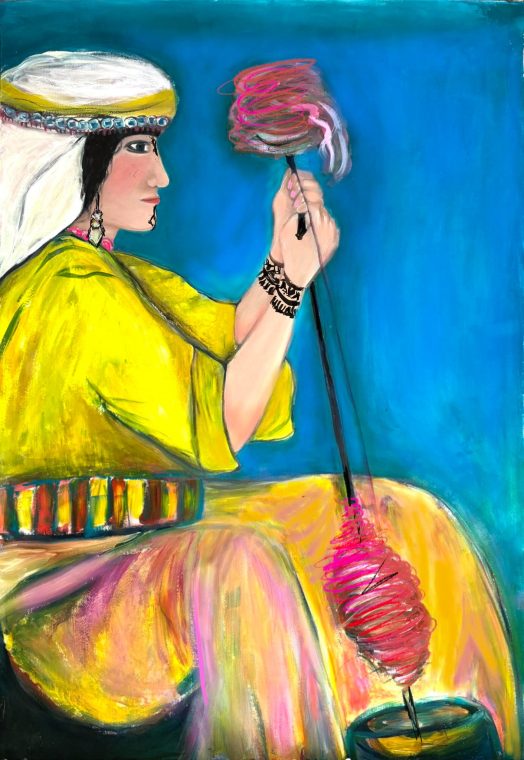 جمالية الموروث الأمازيغي مصدر إلهام الفنانة التشكيلية إلفيرا كوجوفيتش الصربية